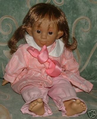 Poupée Expressives Pakos – 34 Cm – Vintage – Fabriquée En Espagne